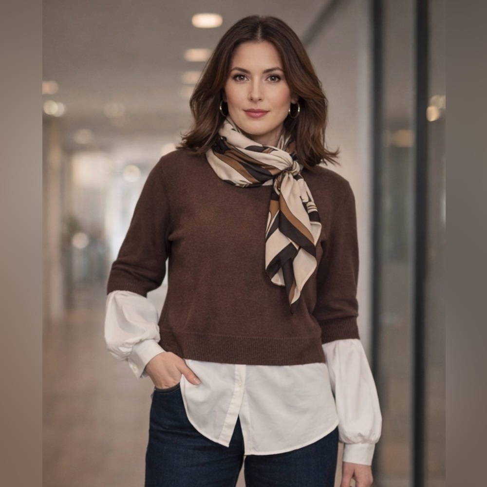 Truth Women's Top/Sweater - Brown